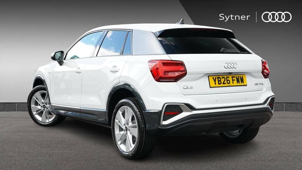 Audi Q2 35 Tfsi S Line Tech YB26FWW White #3