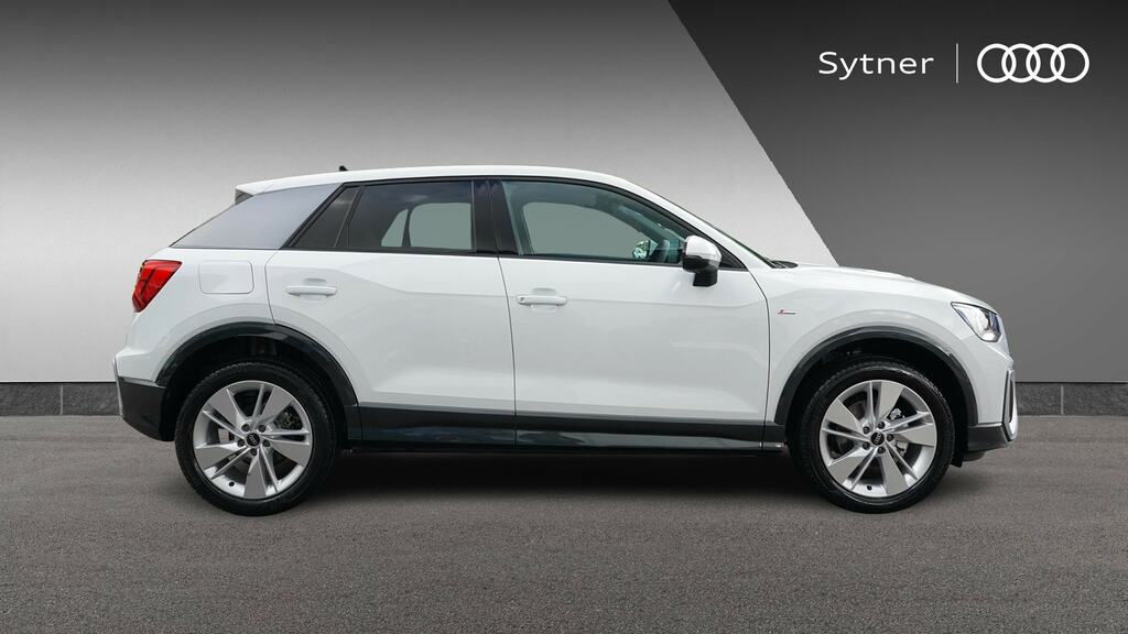 Audi Q2 35 Tfsi S Line Tech YB26FWW White #4