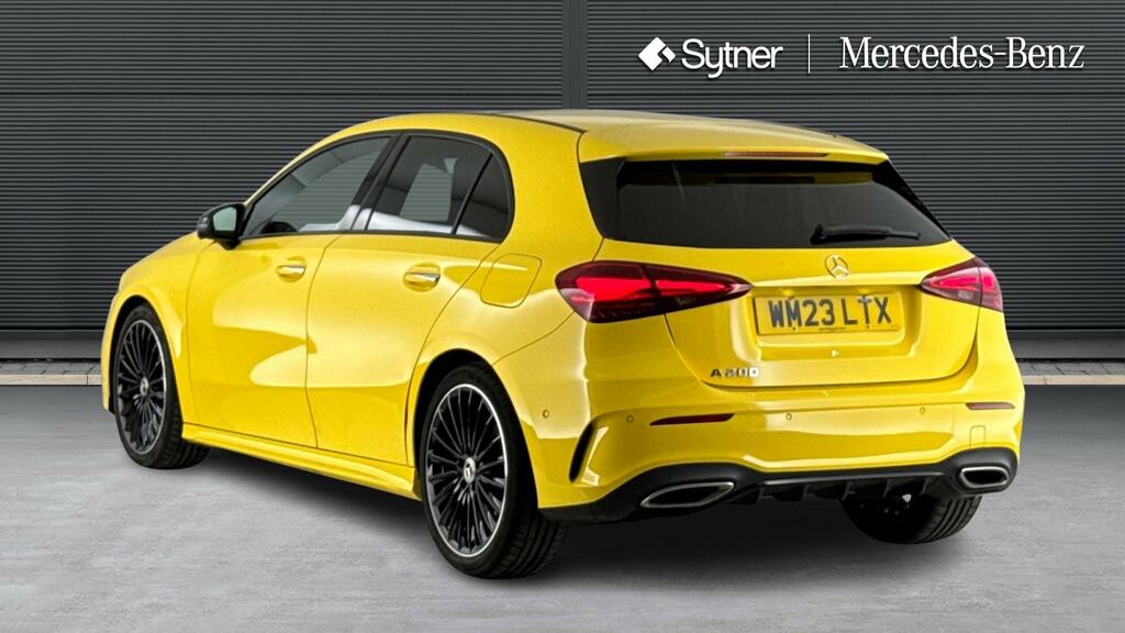 Mercedes-Benz A Class A200 Exclusive Launch Edition WM23LTX Yellow #2