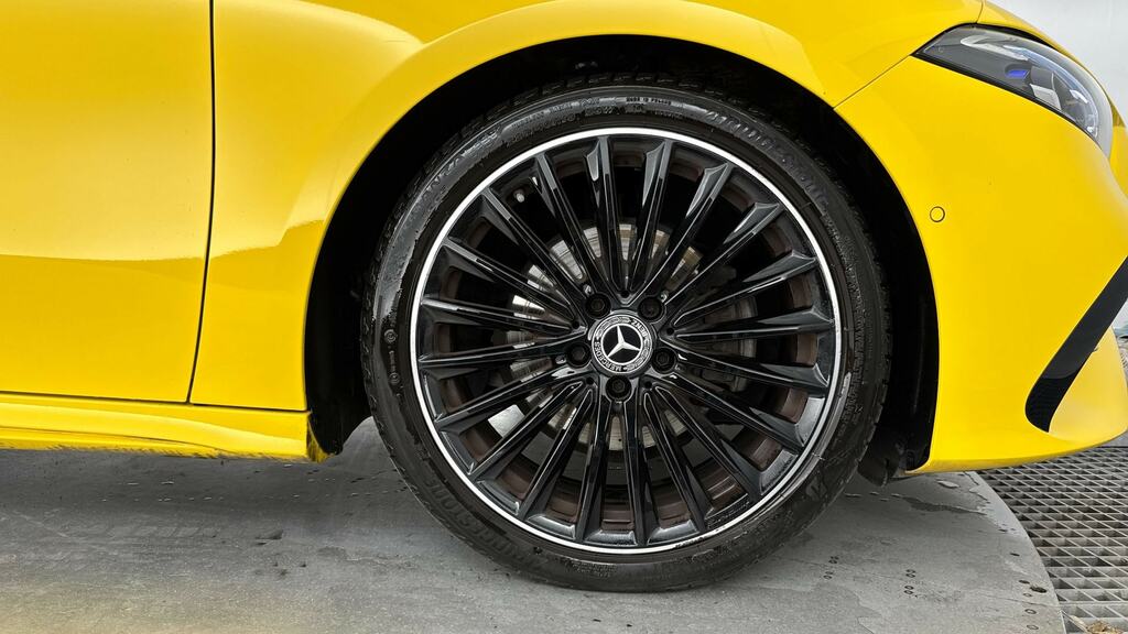 Mercedes-Benz A Class A200 Exclusive Launch Edition WM23LTX Yellow #5