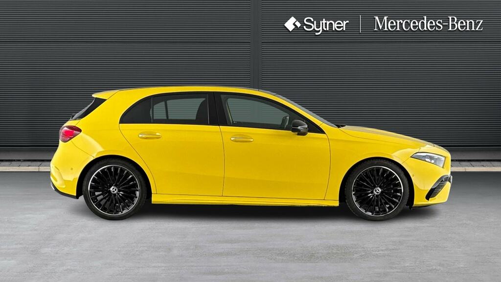 Mercedes-Benz A Class A200 Exclusive Launch Edition WM23LTX Yellow #4