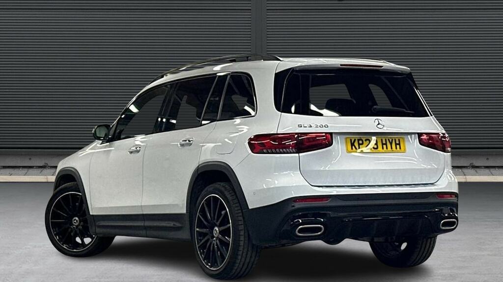 Mercedes-Benz GLB Class Glb 200 Amg Line Premium Night Ed 7G-tronic KP23HYH White #2