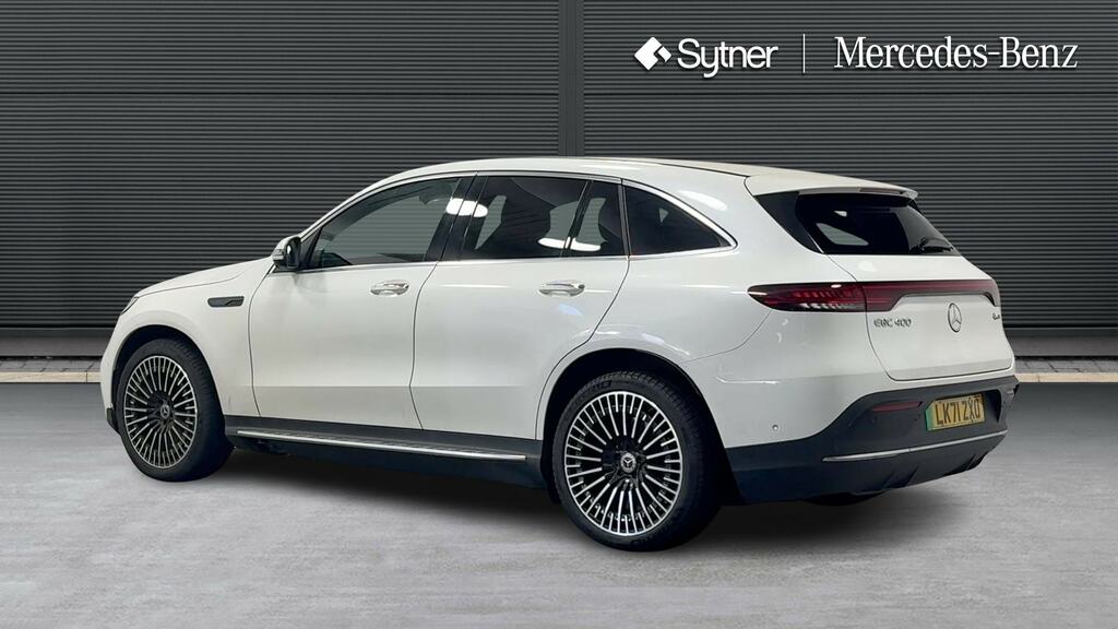 Mercedes-Benz EQC Eqc 400 300Kw Amg Line Premium Plus 80Kwh White #2