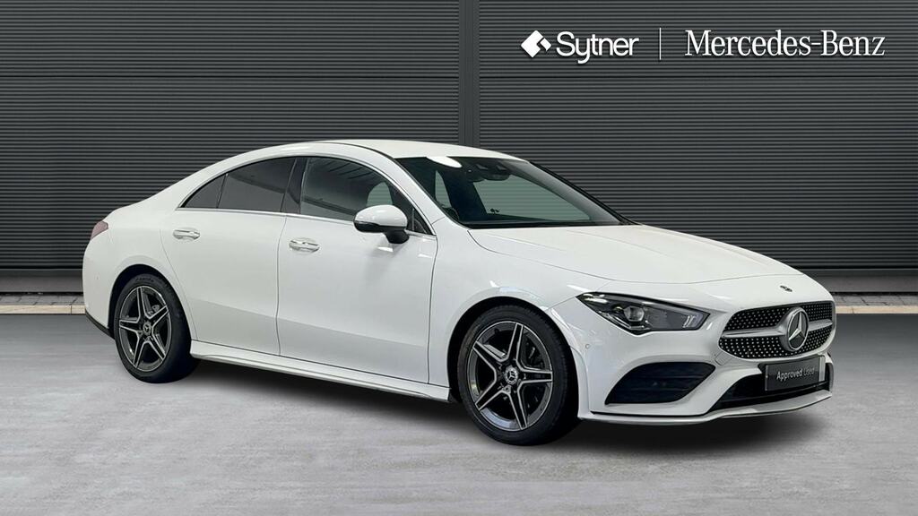 Mercedes-Benz CLA Class Cla 180 Amg Line Premium Tip White