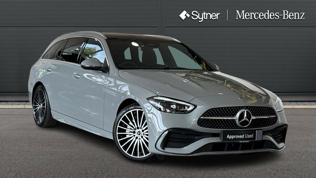 Mercedes-Benz C Class C300 Amg Line Premium Plus 9G-tronic Grey