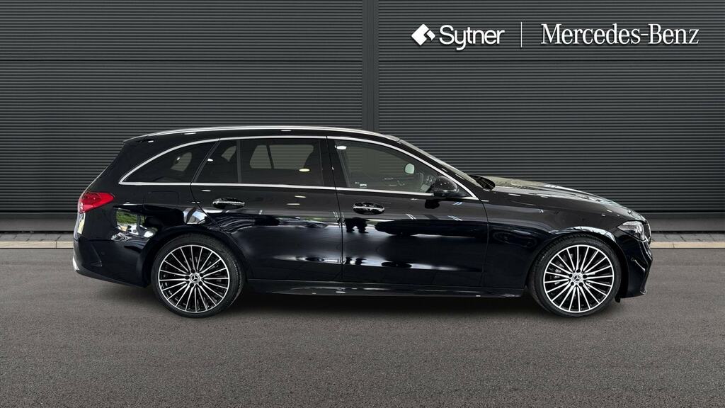 Mercedes-Benz C Class C200 Amg Line Premium Plus 9G-tronic KS25VDA Black #4
