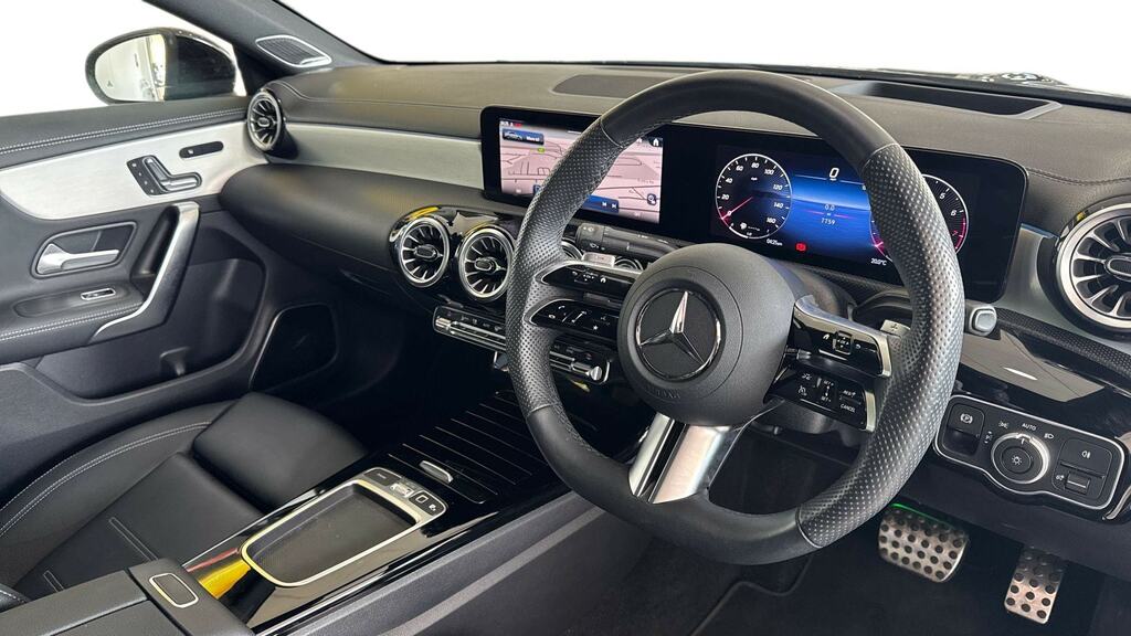 Mercedes-Benz CLA Class Cla 200 Amg Line Premium Plus Tip KW25BKJ Black #3