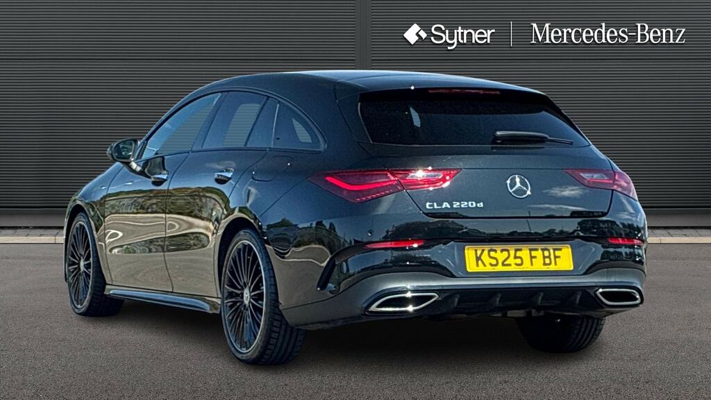 Mercedes-Benz CLA Class Cla 220D Amg Line Premium Plus Tip KS25FBF Black #2