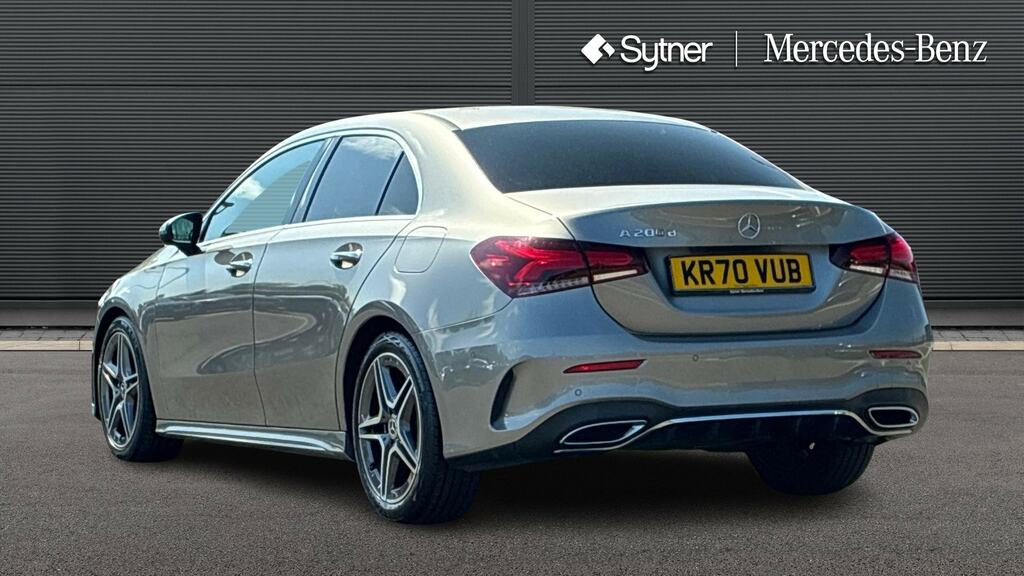 Mercedes-Benz A Class A200d Amg Line Premium Silver #2