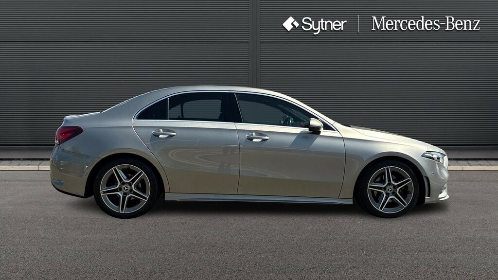 Mercedes-Benz A Class A200d Amg Line Premium Silver #4