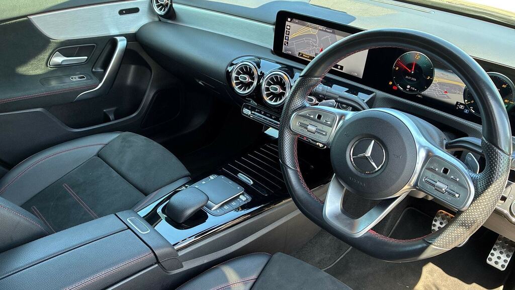 Mercedes-Benz A Class A200d Amg Line Premium Silver #3