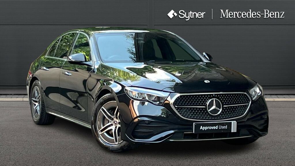 Mercedes-Benz E Class E200 Amg Line 9G-tronic Black