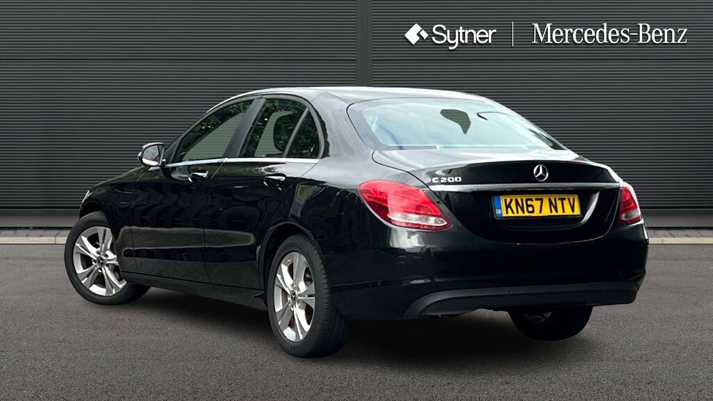 Mercedes-Benz C Class C200 Se Executive Edition 9G-tronic KN67NTV Black #2