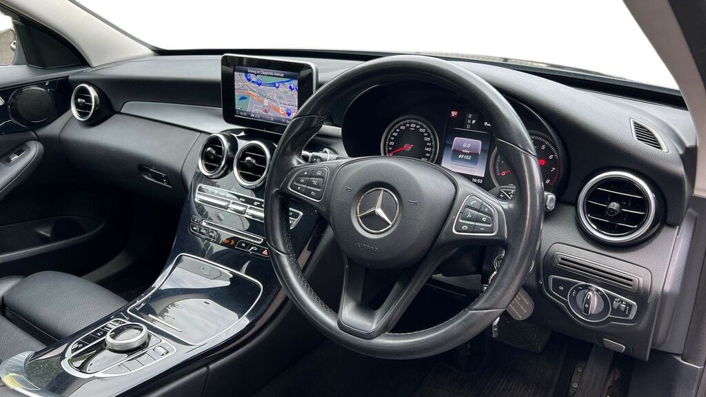 Mercedes-Benz C Class C200 Se Executive Edition 9G-tronic KN67NTV Black #3