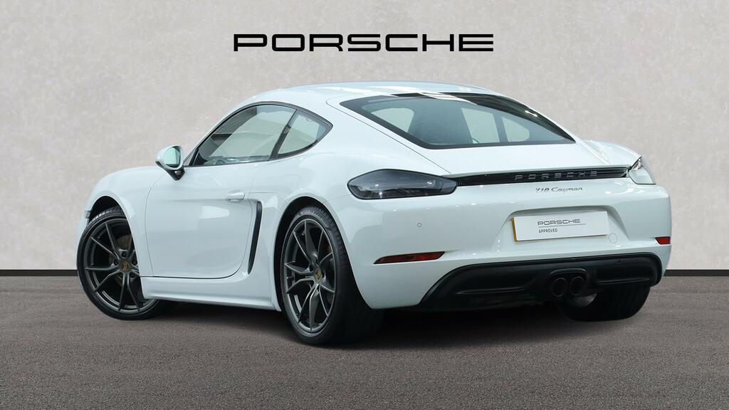 Porsche 718 Cayman 2.0 Pdk White #2