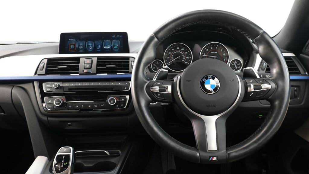 BMW 4 Series Gran Coupe 440I M Sport Professional Media LK66VXB Black #5