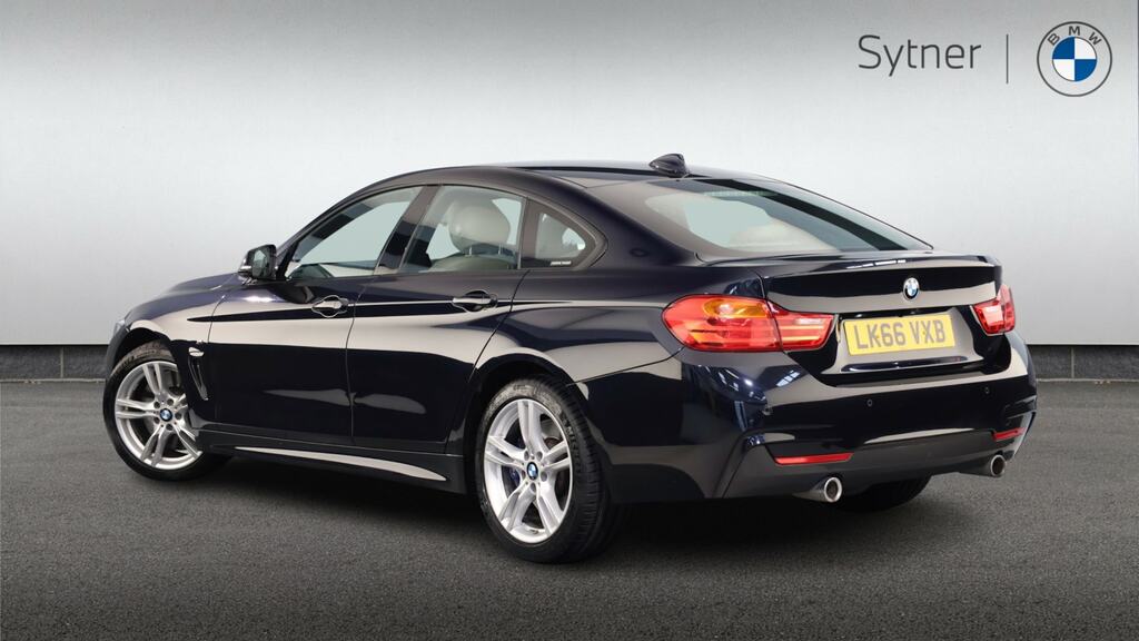 BMW 4 Series Gran Coupe 440I M Sport Professional Media LK66VXB Black #2