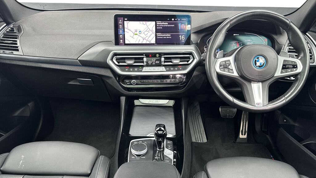 BMW X3 Xdrive 30E M Sport Pro Pack FM72NJU Grey #4