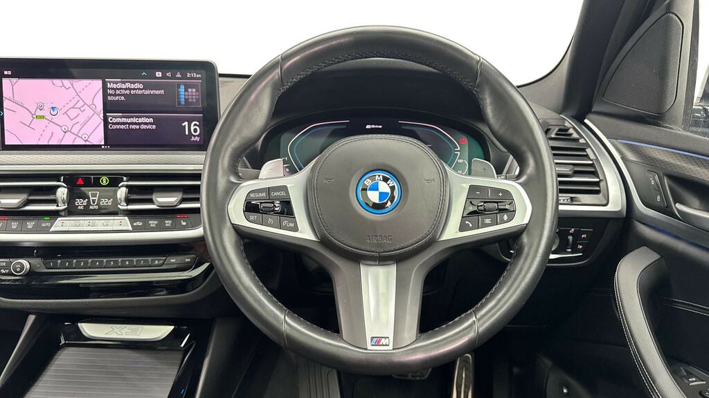 BMW X3 Xdrive 30E M Sport Pro Pack FM72NJU Grey #5