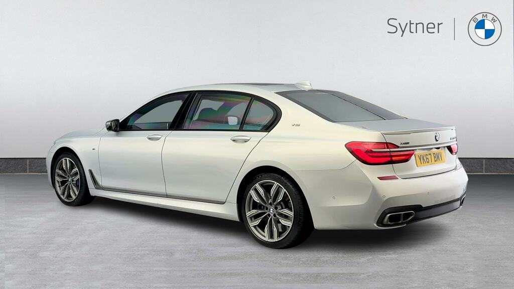 BMW 7 Series M760li Xdrive V12 Blue #2