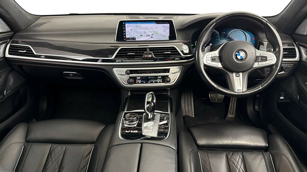 BMW 7 Series M760li Xdrive V12 Blue #4