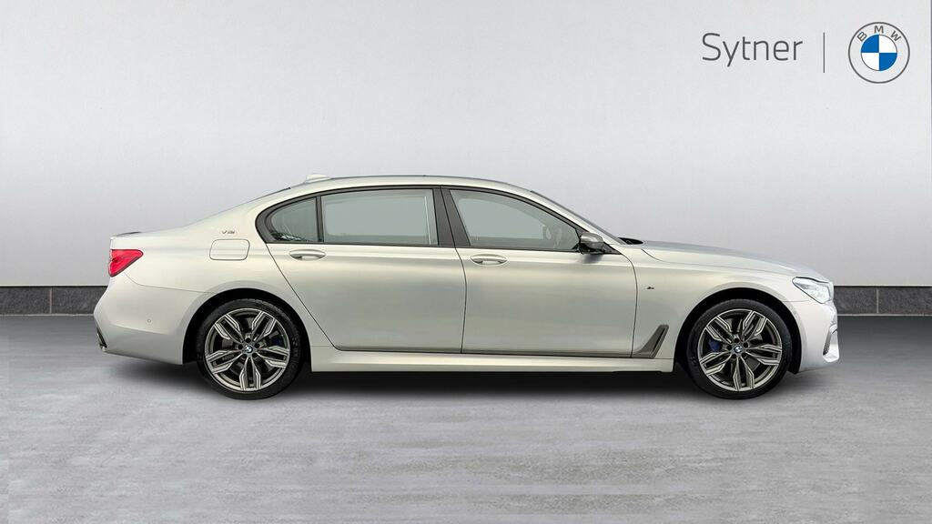 BMW 7 Series M760li Xdrive V12 Blue #3