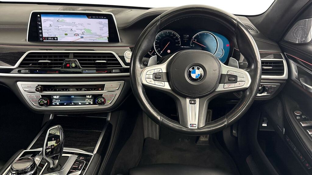 BMW 7 Series M760li Xdrive V12 Blue #5