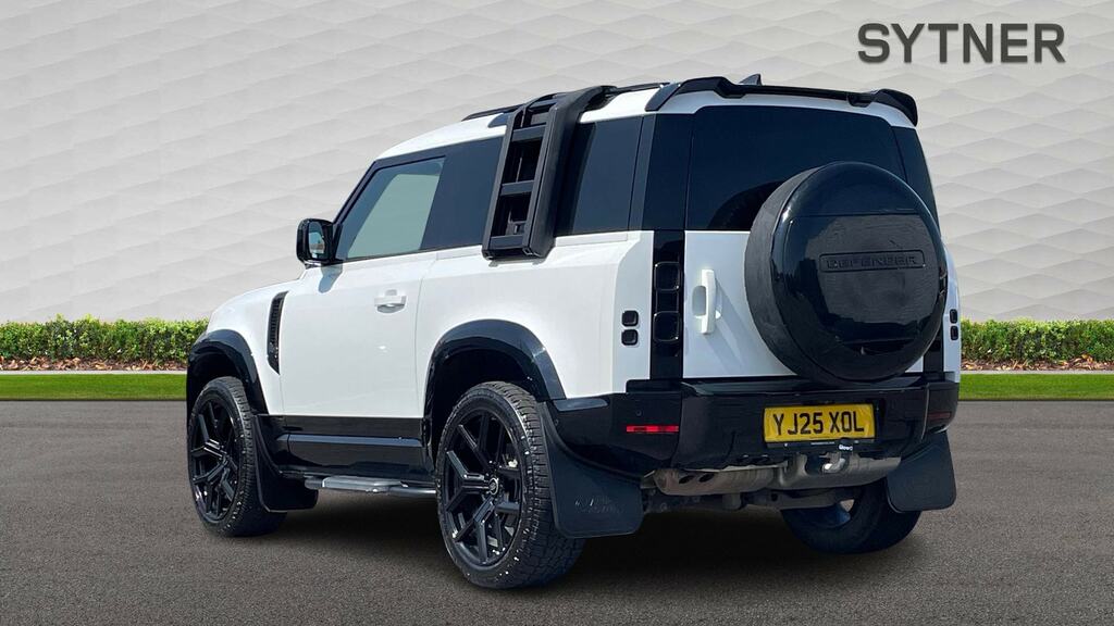 Land Rover Defender 90 3.0 D250 Hard Top S YJ25XOL White #2