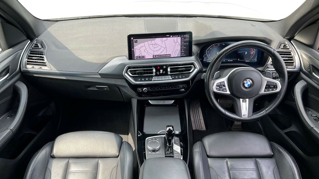BMW X3 Xdrive20d Mht M Sport Step Pro Pack CK72KWP White #4