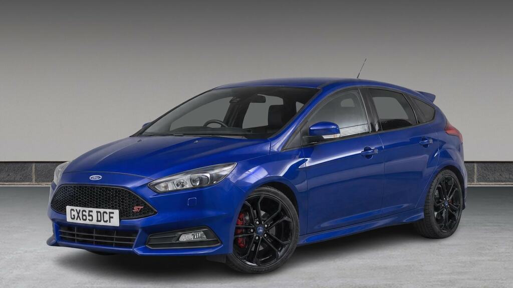 Ford Focus 2.0T Ecoboost St-3 Blue #2