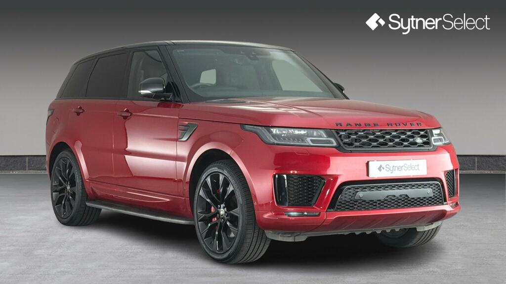 Land Rover Range Rover Sport 3.0 P400 Hst Red