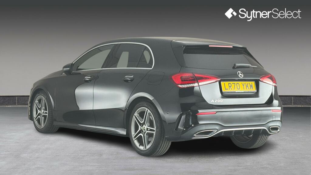 Mercedes-Benz A Class A200 Amg Line Executive LR70YKW Black #2