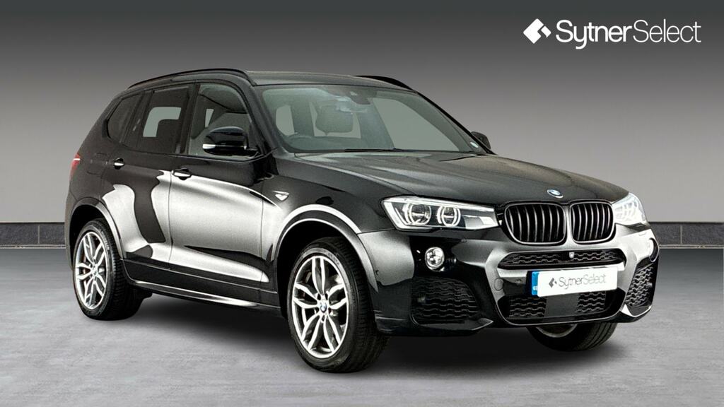 BMW X3 Xdrive35d M Sport Step Black
