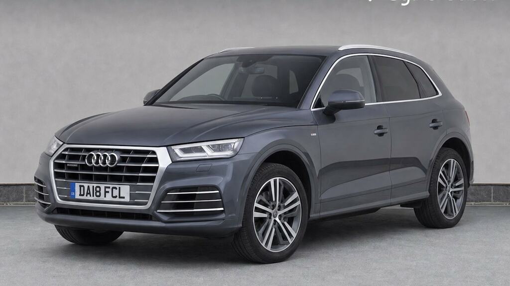 Audi Q5 2.0 Tdi Quattro S Line S Tronic Tech Pack DA18FCL Grey #2
