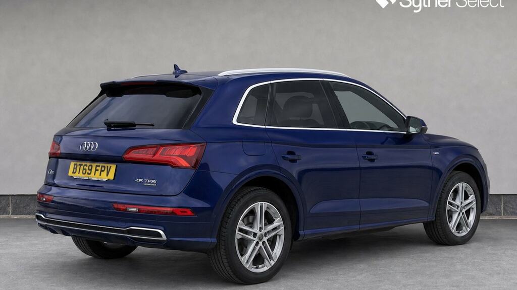 Audi Q5 45 Tfsi Quattro S Line S Tronic BT69FPV Blue #4
