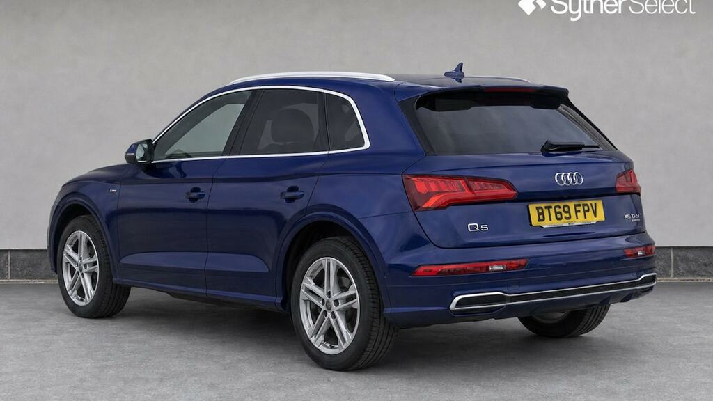 Audi Q5 45 Tfsi Quattro S Line S Tronic BT69FPV Blue #3