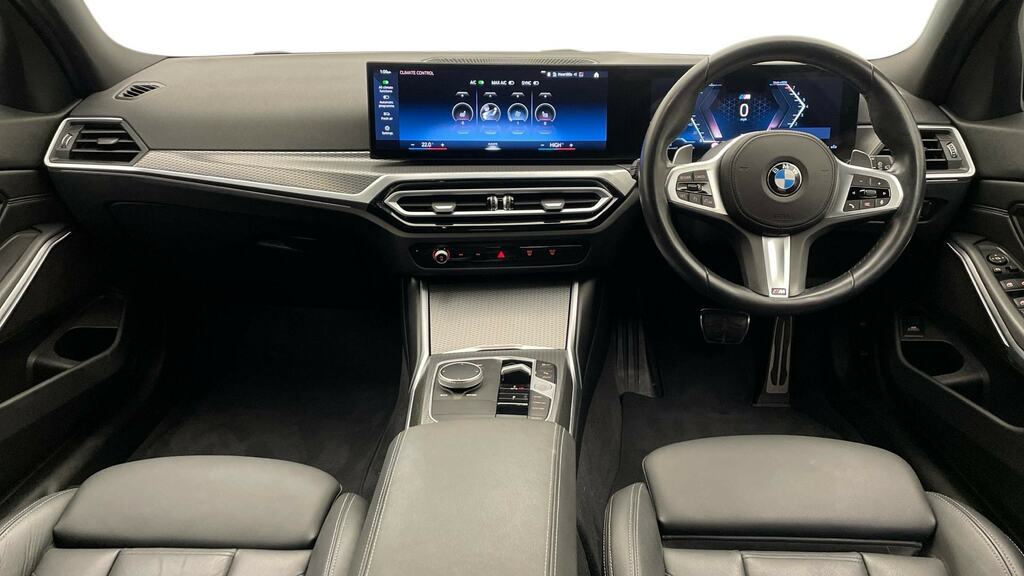 BMW 3 Series 320I M Sport Step Pro Pack YP72FTX Black #4