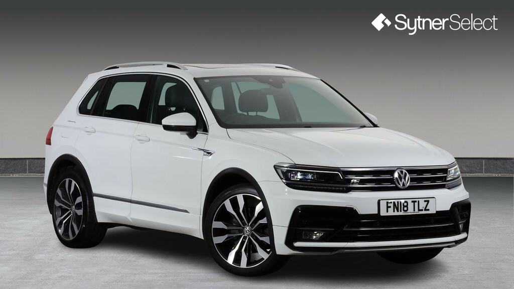 Volkswagen Tiguan 2.0 Tsi 180 4Motion R-line Dsg White
