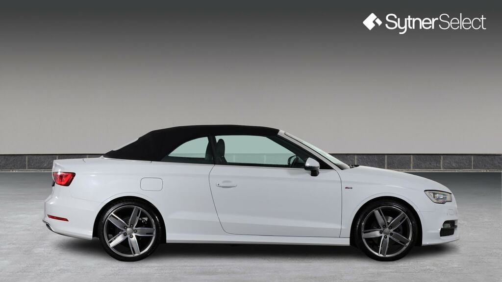 Audi A3 Cabriolet 1.8 Tfsi S Line S Tronic White #5