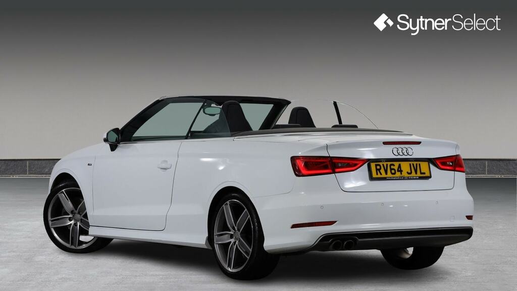 Audi A3 Cabriolet 1.8 Tfsi S Line S Tronic White #4