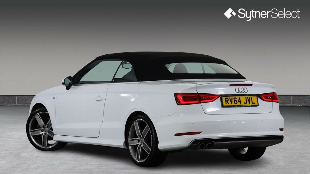 Audi A3 Cabriolet 1.8 Tfsi S Line S Tronic White #3