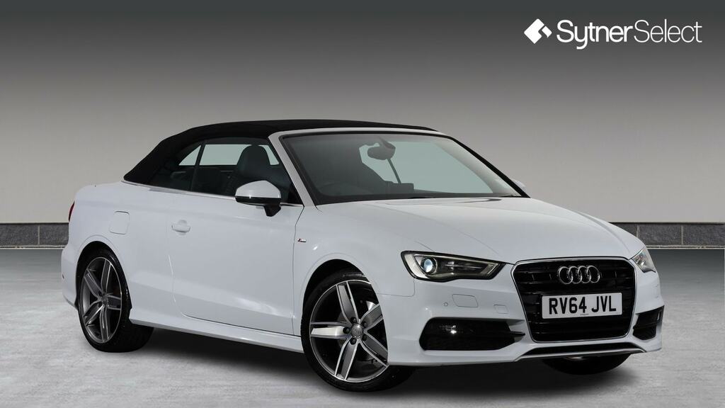 Audi A3 Cabriolet 1.8 Tfsi S Line S Tronic White