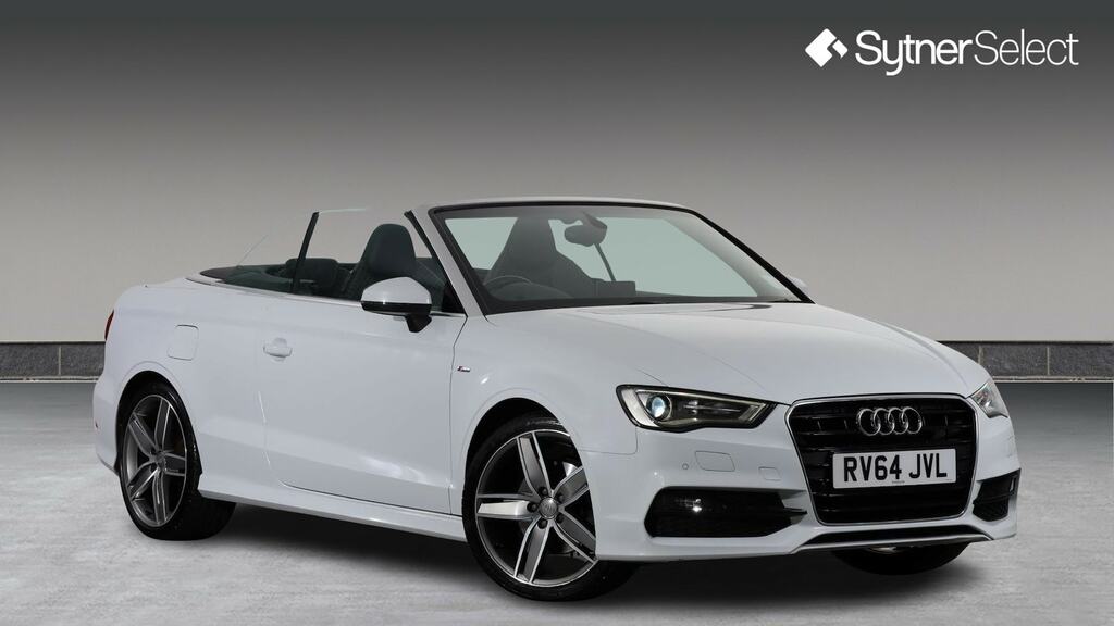 Audi A3 Cabriolet 1.8 Tfsi S Line S Tronic White #2