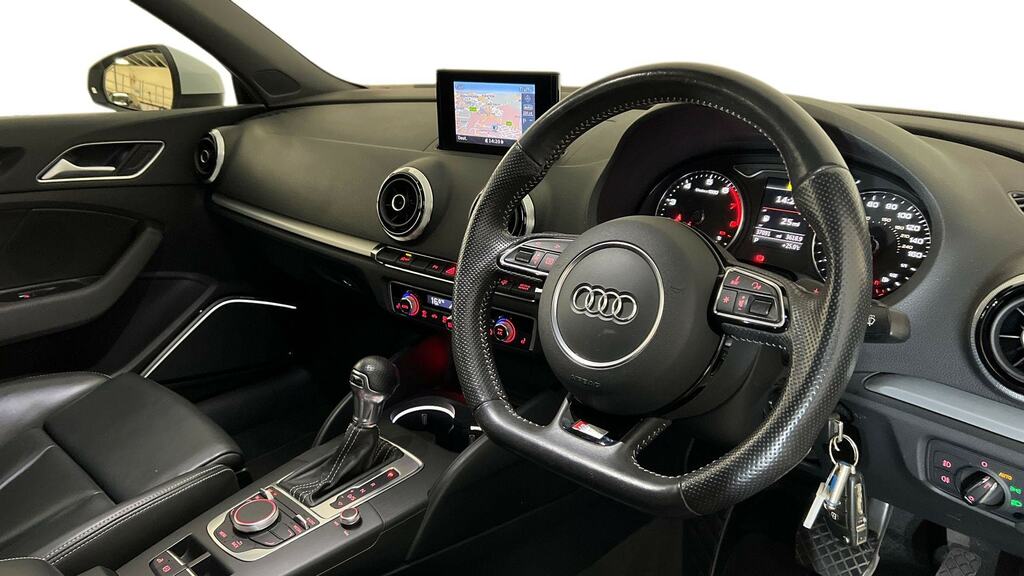 Audi A3 Cabriolet 2L S Line Silver #13
