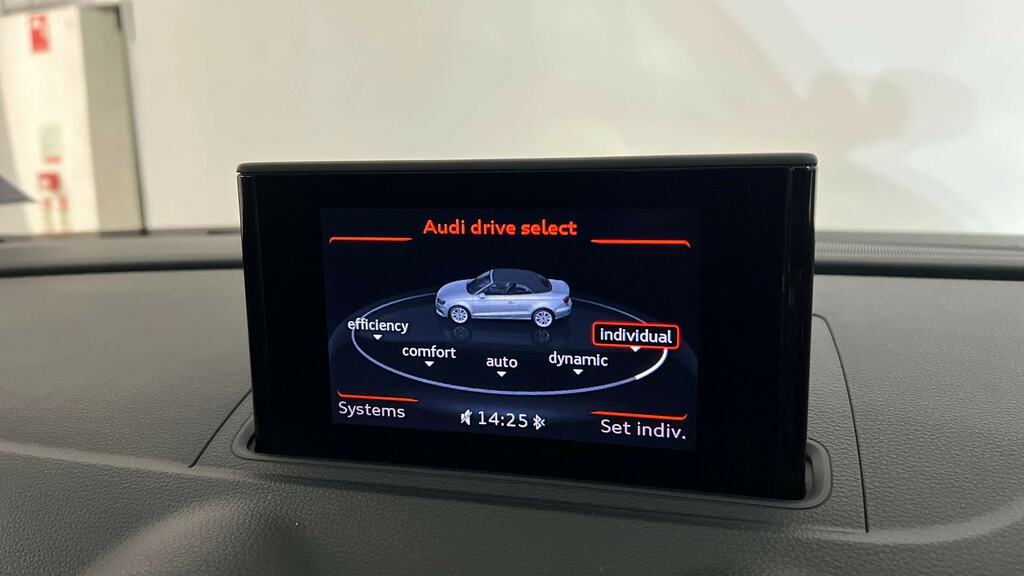 Audi A3 Cabriolet 2L S Line Silver #19