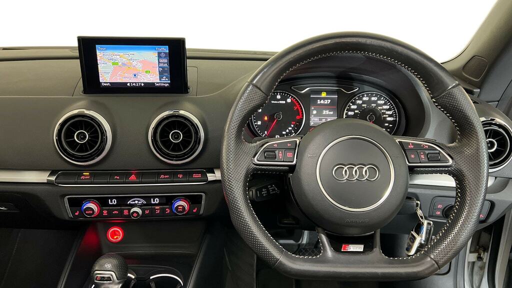 Audi A3 Cabriolet 2L S Line Silver #12