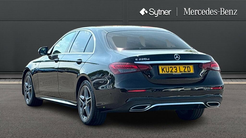 Mercedes-Benz E Class E220d 200 Amg Line 9G-tronic KU23LZD Black #2
