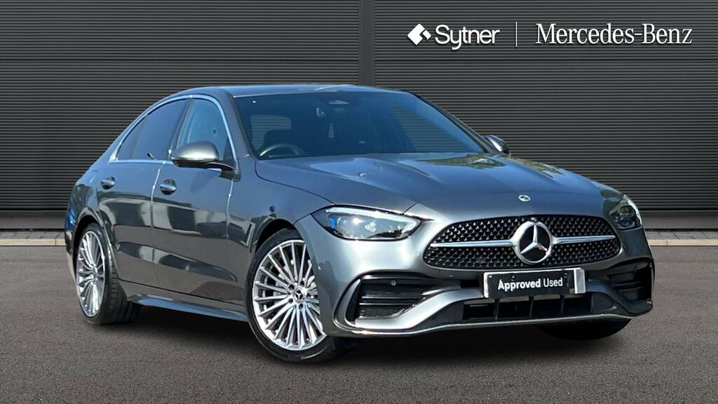 Mercedes-Benz C Class C200 Amg Line Premium 9G-tronic Grey