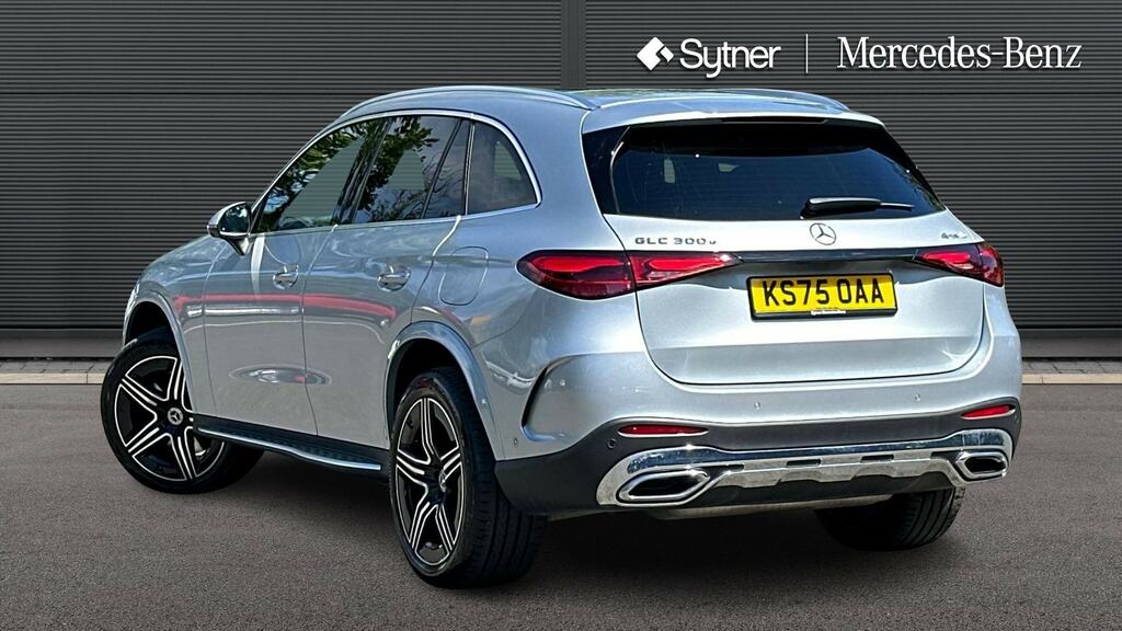 Mercedes-Benz GLC Class Glc 300E 4Matic Amg Line Premium 9G-tronic KS75OAA Silver #2