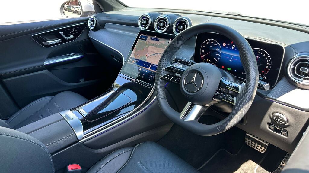 Mercedes-Benz GLC Class Glc 300E 4Matic Amg Line Premium 9G-tronic KS75OAA Silver #3